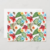 Carte Postale Colibri tropical 2 (Devant / Derrière)