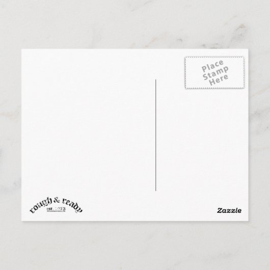 Carte Postale colisée (Dos)