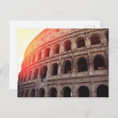 Carte Postale Colisée à Rome (Devant / Derrière)