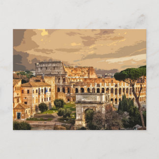 Carte Postale Colisée de Colisée Italie Rome #