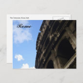 Carte Postale colisée romain (Devant / Derrière)