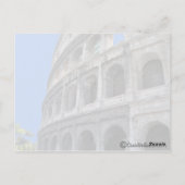 Carte Postale Colisée romaine (Dos)