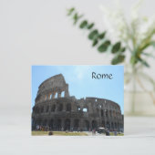 Carte Postale Colisée - Rome (Debout devant)