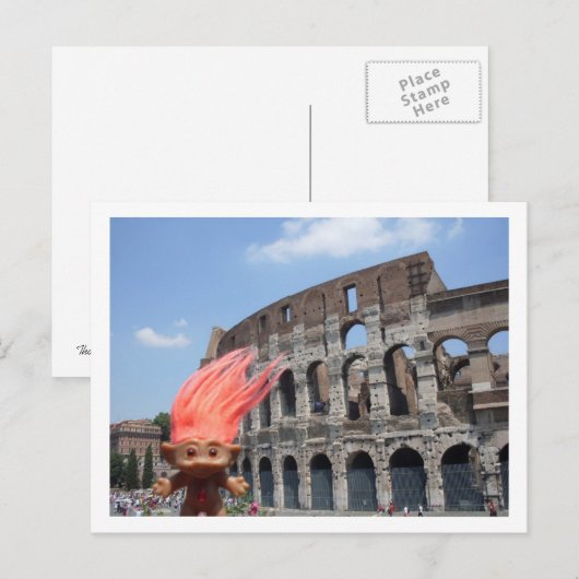 Carte Postale Coliselfo (Devant / Derrière)