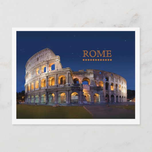 Carte postale Coliseum Rome (Devant)