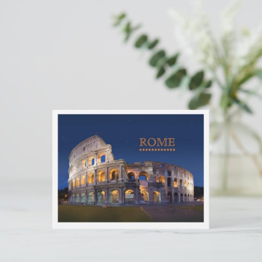 Carte postale Coliseum Rome (Debout devant)