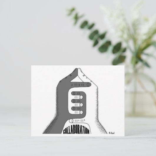 Carte Postale Collaboration (Debout devant)