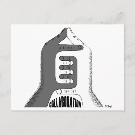 Carte Postale Collaboration (Devant)