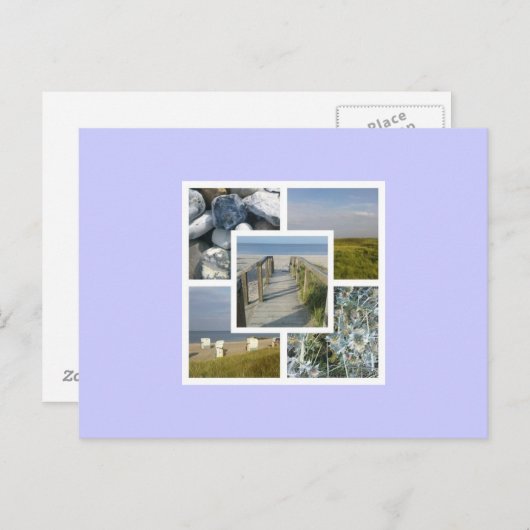 Carte Postale collage (Devant / Derrière)