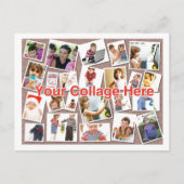 Carte postale Collage (Devant)