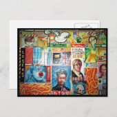 Carte Postale collage (Devant / Derrière)