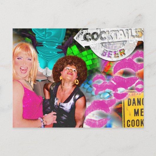 Carte postale Collage (Devant)