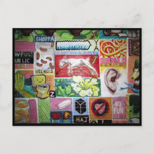 Carte Postale collage