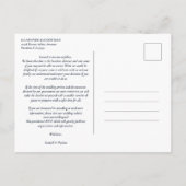 Carte Postale Collage 5 Photos Covid19 Chic Soyez Notre Mariage  (Dos)