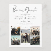 Carte Postale Collage 5 Photos Covid19 Chic Soyez Notre Mariage  (Devant)