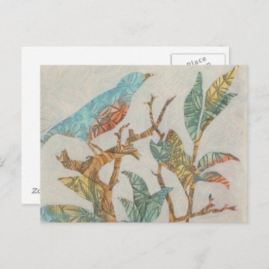 Carte Postale Collage aérien I (Devant / Derrière)