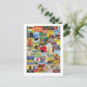 Carte Postale Collage Allemagne (Debout devant)