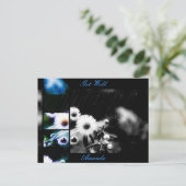 Carte postale Collage Asters Aglow *Personnaliser* (Debout devant)