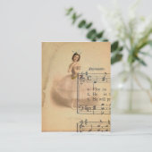 Carte Postale Collage Ballerina (Debout devant)