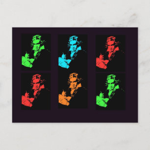 Carte Postale Collage Beethoven