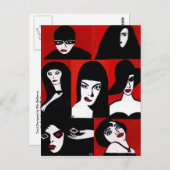 Carte Postale Collage BWR (Devant / Derrière)