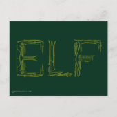 Carte Postale Collage d'armes Elf (Devant)