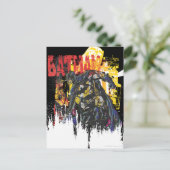 Carte Postale Collage d'art de la ligne Batman (Debout devant)