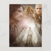 Carte Postale Collage de caractères (Devant)