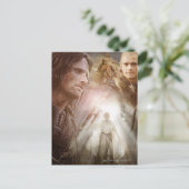 Carte Postale Collage de caractères (Debout devant)