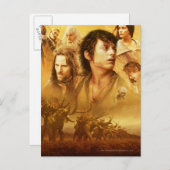 Carte Postale Collage de caractères (Devant / Derrière)