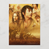 Carte Postale Collage de caractères (Devant)