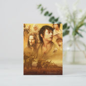 Carte Postale Collage de caractères (Debout devant)