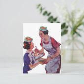 Carte Postale Collage de chapeaux de salade ridicules (Debout devant)
