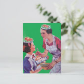 Carte Postale Collage de chapeaux de salade ridicules (Debout devant)