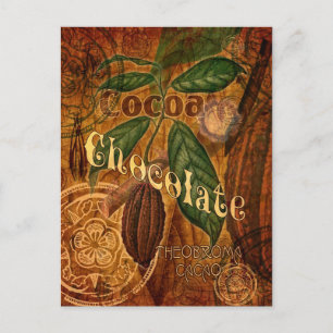 Carte Postale Collage de chocolat
