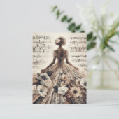 Carte Postale Collage de danse en musique (Debout devant)