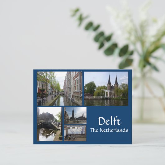 Carte Postale Collage de Delft (Debout devant)