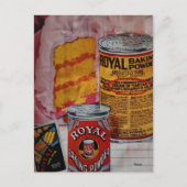 Carte Postale Collage de gâteau et de levure chimique (Devant)