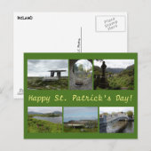 Carte Postale Collage de la Saint Patrick (Devant / Derrière)