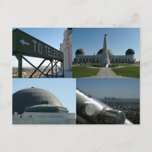 Carte postale Collage de l'observatoire Griffith