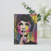 Carte Postale Collage de médias assez mixte (Debout devant)