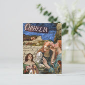 Carte Postale Collage de médias mixtes Ophelia (Debout devant)