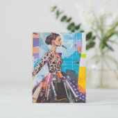 Carte Postale Collage de mode (Debout devant)