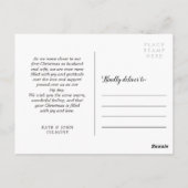 Carte Postale Collage de photos de Mariage marié et marié (Dos)