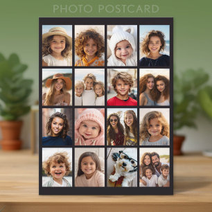 Carte Postale Collage de photos Instagram - 16 photos Modifier l
