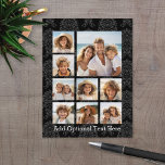 Carte Postale Collage de photos Instagram avec 9 photos carrés<br><div class="desc">Utilisez vos photos sans cadres sur celle-ci ! Ajoutez vos photos et instantanés préférés à cette bande pour un garde-mémoire amusant. Une façon artistique d'afficher vos meilleures photos de partage.</div>