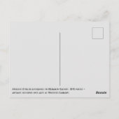 Carte Postale Collage de portes anciennes, Salutations de Dublin (Dos)