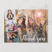 Carte Postale Collage de remerciement d'anniversaire pour n'impo (Devant)