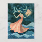 Carte Postale Collage de sirène (Devant)