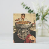 Carte Postale Collage de Spaghetti Boy (Debout devant)